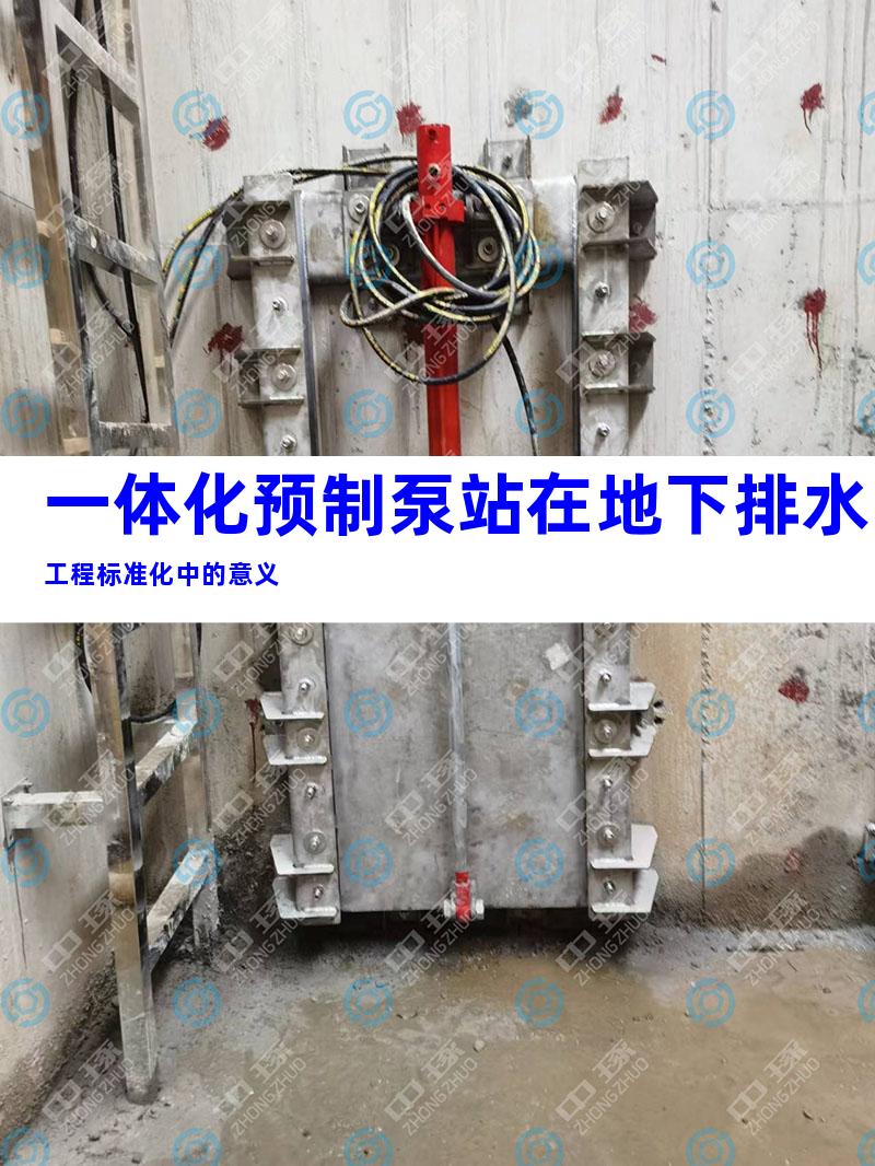 一体化预制泵站在地下排水工程标准化中的意义