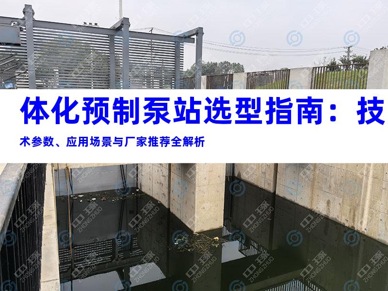 体化预制泵站选型指南：技术参数、应用场景与厂家推荐全解析