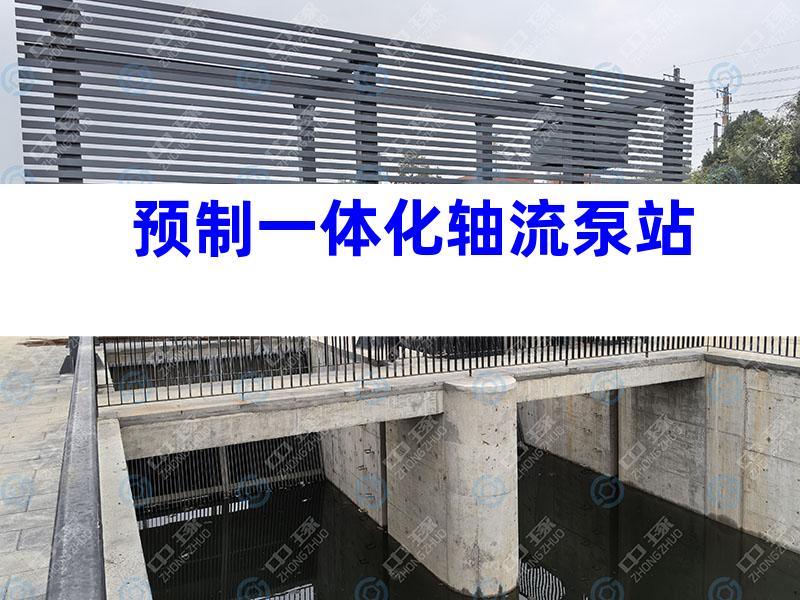 预制一体化轴流泵站